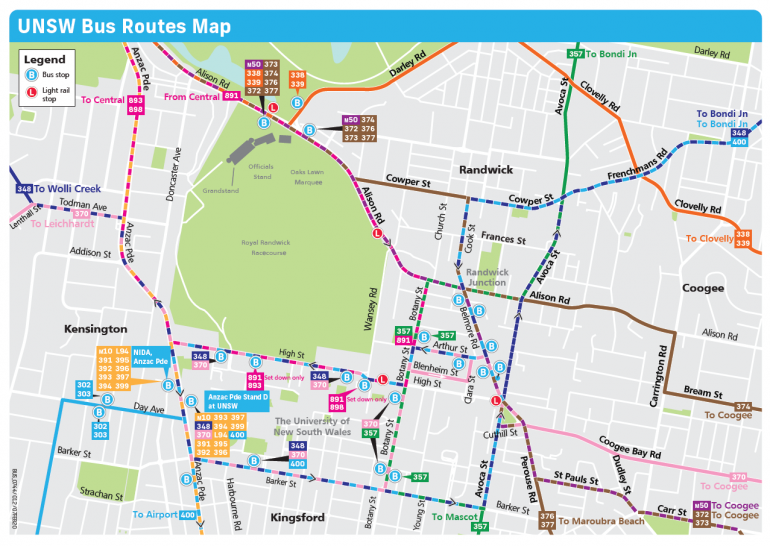 UNSW Campus Map